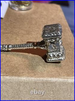 Thor's Hammer from Norse Mythology, Solid 925 Silver Version of The Mjölnir, 11 Thor's Hammer from Norse Mythology, Solid 925 Silver Version of The Mjölnir, 11