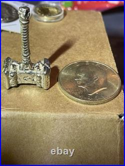Thor's Hammer from Norse Mythology, Solid 925 Silver Version of The Mjölnir, 11 Thor's Hammer from Norse Mythology, Solid 925 Silver Version of The Mjölnir, 11