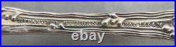 Tiffany & Co (2) Wave Edge Sterling Silver 5 3/8 Bullion Soup Spoons