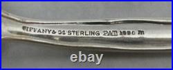 Tiffany & Co 6 Lap Over Edge Sterling Silver 5 3/8 Bullion Soup Spoons