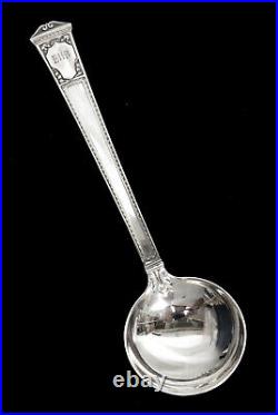 Tiffany & Co San Lorenzo (12) Sterling Silver 5 3/8 Bullion Soup Spoons