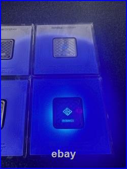 Toned? Geiger Edelmetalle 20g 999 Fine Silver Square Bar Plastic Assay Capsule