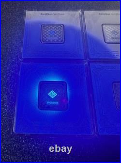 Toned? Geiger Edelmetalle 20g 999 Fine Silver Square Bar Plastic Assay Capsule