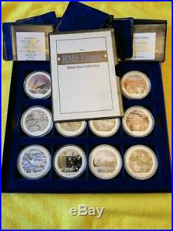 USA Westminster Titanic 1oz Solid Silver 12 Coin Bullion Collection Silver Eagle