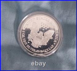 US Solid Silver Eagle 1oz. 999 Fine 2010