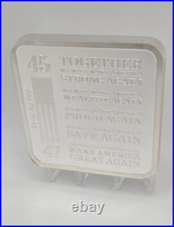 Ultra-Rare Trump Train 24 oz. 999 Silver Bar Discontinued Slogan LAST ONE Ultra-Rare Trump Train 24 oz. 999 Silver Bar Discontinued Slogan LAST ONE