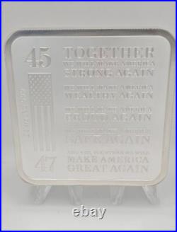 Ultra-Rare Trump Train 24 oz. 999 Silver Bar Discontinued Slogan LAST ONE Ultra-Rare Trump Train 24 oz. 999 Silver Bar Discontinued Slogan LAST ONE
