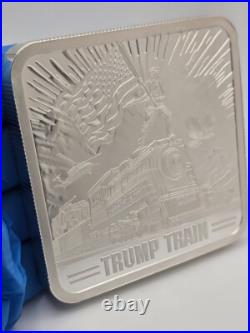 Ultra-Rare Trump Train 24 oz. 999 Silver Bar Discontinued Slogan LAST ONE Ultra-Rare Trump Train 24 oz. 999 Silver Bar Discontinued Slogan LAST ONE