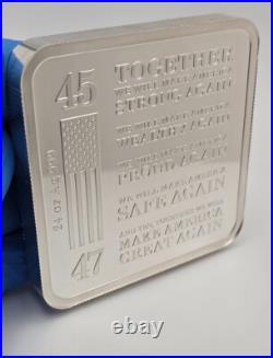 Ultra-Rare Trump Train 24 oz. 999 Silver Bar Discontinued Slogan LAST ONE Ultra-Rare Trump Train 24 oz. 999 Silver Bar Discontinued Slogan LAST ONE