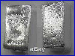 Umicore 500g solid silver bar. 999 fine silver sealed in packet- HALF KILOGRAM