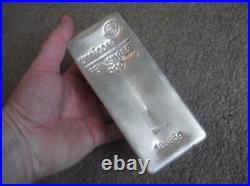 Umicore 5kg 999.0 Solid Silver Bullion Bar