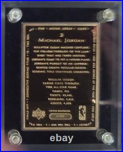 Upper Deck Sport Strike Michael Jordan 6 oz. 999 GOLD + 6 oz. 999 SILVER Ingots Upper Deck Sport Strike Michael Jordan 6 oz. 999 GOLD + 6 oz. 999 SILVER Ingots