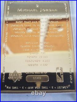 Upper Deck Sport Strike Michael Jordan 6 oz. 999 GOLD + 6 oz. 999 SILVER Ingots Upper Deck Sport Strike Michael Jordan 6 oz. 999 GOLD + 6 oz. 999 SILVER Ingots