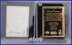 Upper Deck Sport Strike Michael Jordan 6 oz. 999 GOLD + 6 oz. 999 SILVER Ingots Upper Deck Sport Strike Michael Jordan 6 oz. 999 GOLD + 6 oz. 999 SILVER Ingots