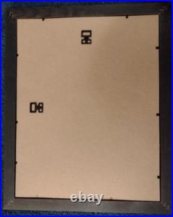 VINTAGE 20TH CENTURY COIN SET in NEW SOLID WOOD 11 X 14 FRAME WithMUSEUM GLASS