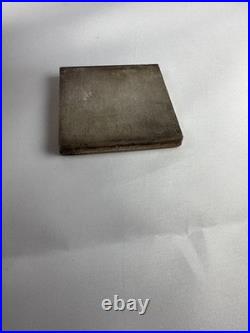 VINTAGE U. S. Silver Corp 5 OZ. 999 FINE SILVER BAR. 2x2 Square Extruded