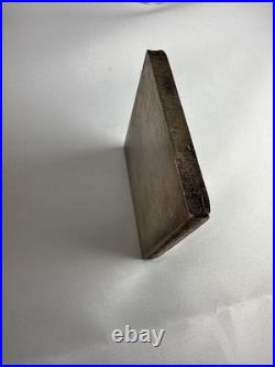 VINTAGE U. S. Silver Corp 5 OZ. 999 FINE SILVER BAR. 2x2 Square Extruded