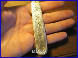 Viking style Hack Silver RUNE bar 925% solid silver bullion