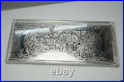 Vintage 1999 $2 Bill Proof. 999 Solid Fine Silver Washington Mint