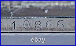 Vintage 1 Troy Ounce. 999 Silver Art Bar, NEW YORK-11th State-1845-Hamilton Mint