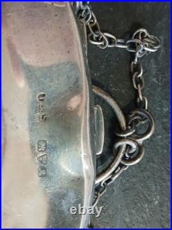 Vintage Edwardian Sterling Silver coin Purse 58grms, William Hair Haseler