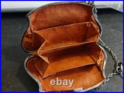 Vintage Edwardian Sterling Silver coin Purse 58grms, William Hair Haseler