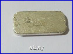 Vintage Rare Silver Bar Hand Poured 1 Ounce and Genuine Solid Gold wire Nuggets