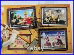Wallace & Gromit 1oz 999 Solid Silver Proof Medal Coin & Stamps Limited Edition