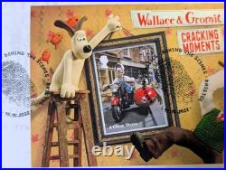 Wallace & Gromit 1oz 999 Solid Silver Proof Medal Coin & Stamps Limited Edition