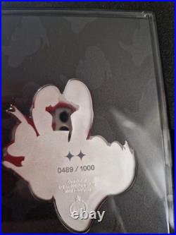 Walt Disney Solid Silver Agoro Tier 2 Donald Duck