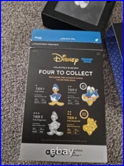 Walt Disney Solid Silver Agoro Tier 2 Donald Duck
