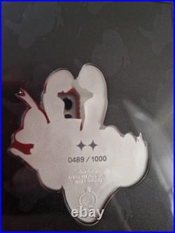 Walt Disney Solid Silver Agoro Tier 2 Donald Duck