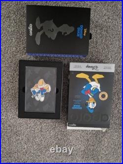 Walt Disney Solid Silver Agoro Tier 2 Donald Duck