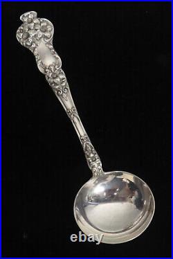 Watson Bridal Flower Sterling Silver 5 5/8 Bullion Soup Spoon
