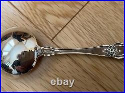 Watson Meadow Rose sterling soup spoons