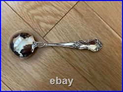 Watson Meadow Rose sterling soup spoons