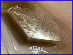 Wow 10 Oz. 999 Fine Silver Bar Snowflake Solid Bullion Precious Metal Investment