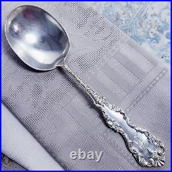 X1 HAMILTON & DIESINGER 1881-99 Sterling Silver 7 1/8 MONO'D BULLION SOUP SPOON