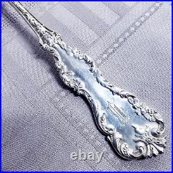 X1 HAMILTON & DIESINGER 1881-99 Sterling Silver 7 1/8 MONO'D BULLION SOUP SPOON