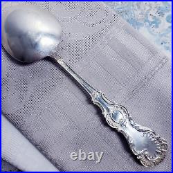 X1 HAMILTON & DIESINGER 1881-99 Sterling Silver 7 1/8 MONO'D BULLION SOUP SPOON