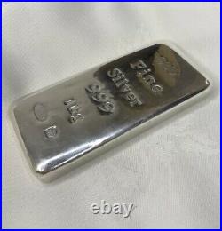 X2 Solid Silver Bullion Bars 2000 grams not scrap 2kg Investment. 999 Silver