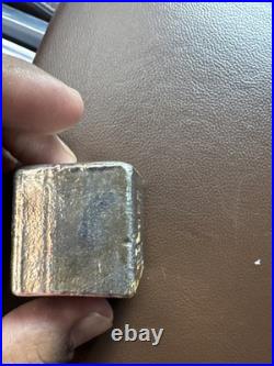 YEAGERS POURED SILVER 10 TROY oz. 999 YPS SQUARE CUBE DICE SIZE SILVER BAR