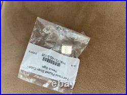 Yeager's Poured Silver 1 Oz Peace Sign Symbol Cube Sealed YPS