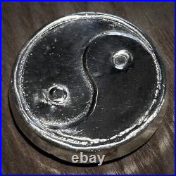 Yin Yang Solid Silver 2oz Round