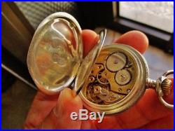 ZENITH Chronomètre Grand Prix (solid silver) antique/vintage Swiss pocket watch