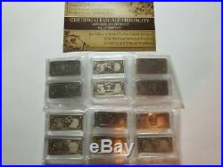 ZODIAC SET 5g Solid Tibetan Silver Coin with C. O. A. ONLY 2500 AVAILABLE